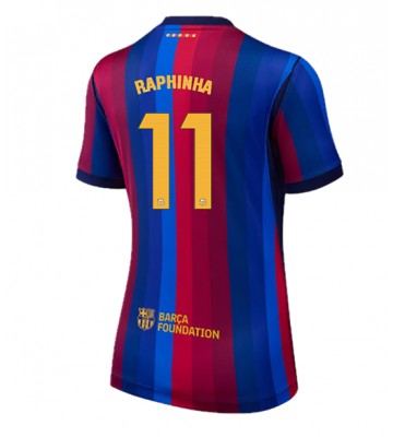Barcelona Raphinha Belloli #11 Hjemmebanetrøje Dame 2026-27 Kortærmet